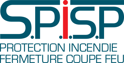 S.P.i.S.P. : Protection Incendie et Fermeture Coupe-Feu Logo S.P.i.S.P. bleu et rouge. Spécialiste protection incendie et installation de fermetures coupe-feu certifiées.
